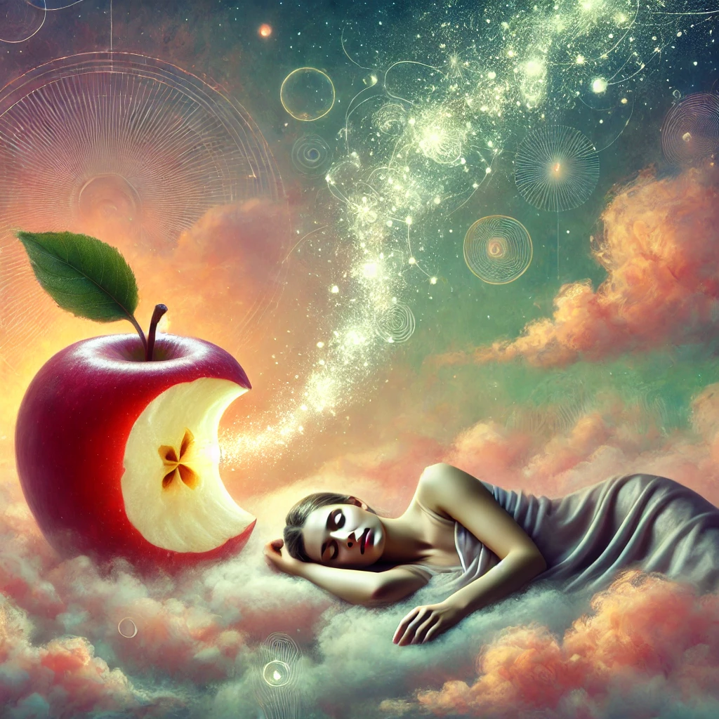 eating-apple-dream-meaning image