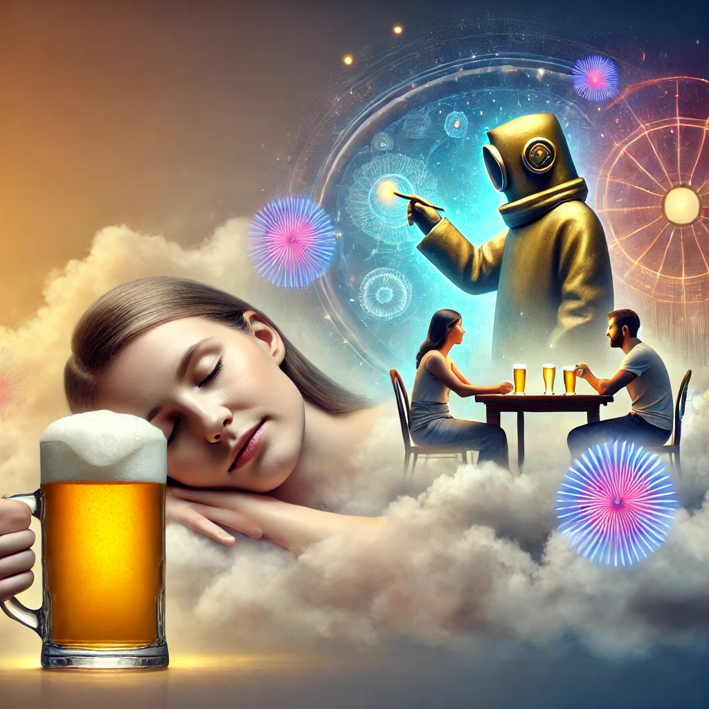 seeing-someone-drinking-in-a-beer-parlor-in-a-dream image